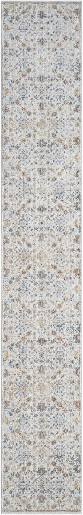 Nourison Elegant Heirlooms ELH02 Ivory Grey Area Rug Main Image