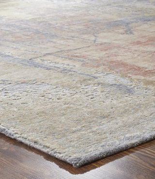 Ancient Boundaries Tourne TOU-382 Grey Area Rug Corner Image