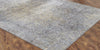 Ancient Boundaries Tourne TOU-383 Grey Area Rug Closeup Image