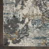 Nourison Tangra TNR01 Grey Multicolor Area Rug Detail Image
