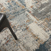 Nourison Tangra TNR06 Grey Multicolor Area Rug Corner Image