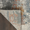 Nourison Tangra TNR06 Grey Multicolor Area Rug Corner Image