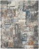 Nourison Tangra TNR06 Grey Multicolor Area Rug Main Image