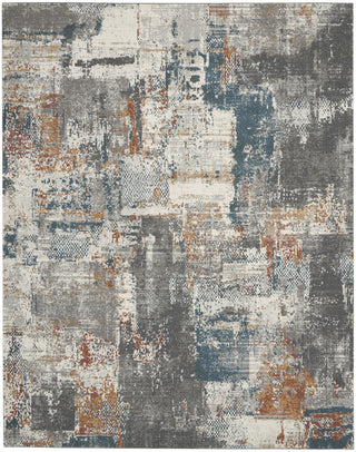 Nourison Tangra TNR06 Grey Multicolor Area Rug Main Image