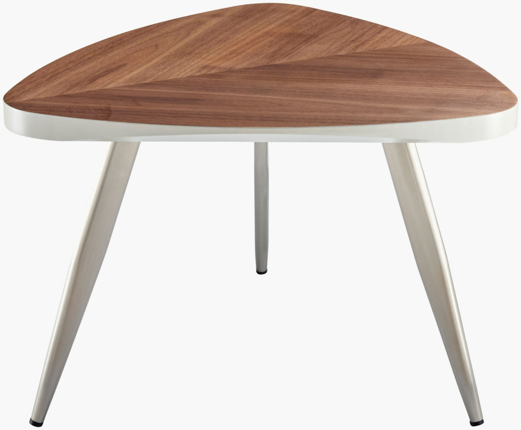 Surya Trinity TNT-002 Brown / Metallic-Nickel Furniture main image