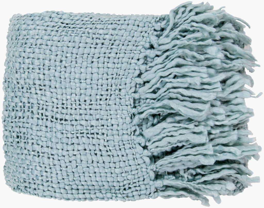 Surya Tobias TOB-1006 Aqua Throw main image