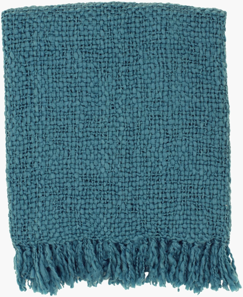 Surya Tobias TOB-1010 Blue Throw main image