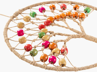 Surya Tree Of Life TOL-1000 Burnt Orange Wall Art Detail