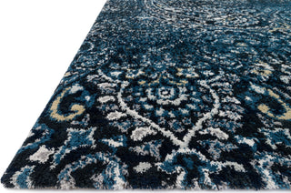 Loloi Torrance TC-02 Navy / Indigo Area Rug Round Image