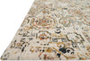 Loloi Torrance TC-12 Ivory/Taupe Area Rug Corner Feature