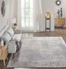 featured Ancient Boundaries Tourne TOU-381 Grey Area Rug Lifestyle Image
