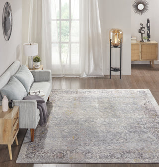 featured Ancient Boundaries Tourne TOU-381 Grey Area Rug Lifestyle Image