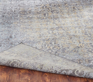 Ancient Boundaries Tourne TOU-383 Grey Area Rug Closeup Image