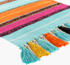 Surya Toluca TOU-1001 Aqua Wall Art Detail