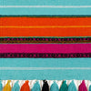 Surya Toluca TOU-1001 Aqua Wall Art Detail