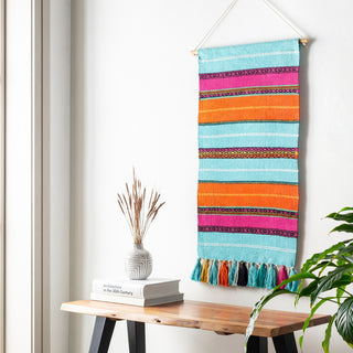Surya Toluca TOU-1001 Aqua Wall Art Style Shot Feature