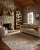 Loloi Townes TOW-01 Pebble / Beige Area Rug Lifestyle Image Feature