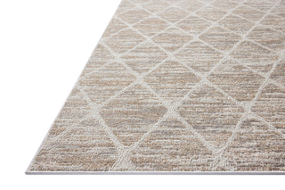 Loloi Townes TOW-01 Pebble / Beige Area Rug Corner Image