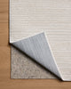 Loloi Townes TOW-02 Beige / Ivory Area Rug Backing Image