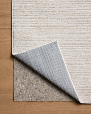 Loloi Townes TOW-02 Beige / Ivory Area Rug Backing Image