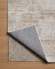 Loloi Townes TOW-03 Sand / Beige Area Rug Backing Image