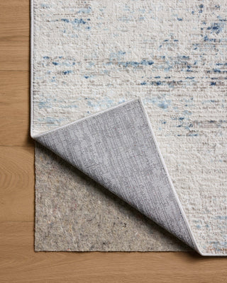 Loloi Townes TOW-04 Ivory / Sky Area Rug Backing Image