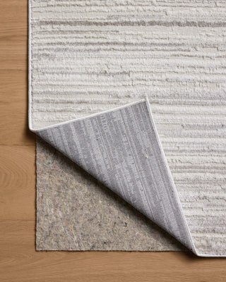 Loloi Townes TOW-05 Beige / Grey Area Rug Backing Image