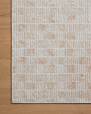 Loloi Townes TOW-06 Beige / Clay Area Rug Corner Image