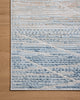 Loloi Townes TOW-07 Natural / Sky Area Rug Corner Image