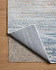 Loloi Townes TOW-07 Natural / Sky Area Rug Backing Image