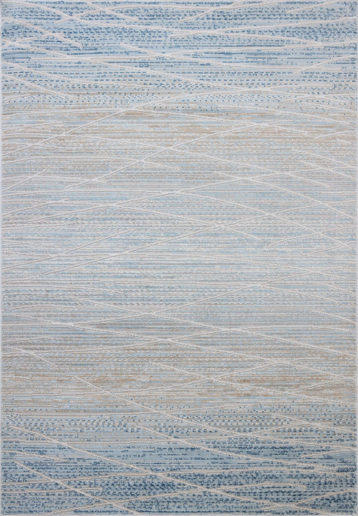 Loloi Townes TOW-07 Natural / Sky Area Rug main image
