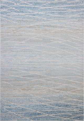 Loloi Townes TOW-07 Natural / Sky Area Rug main image