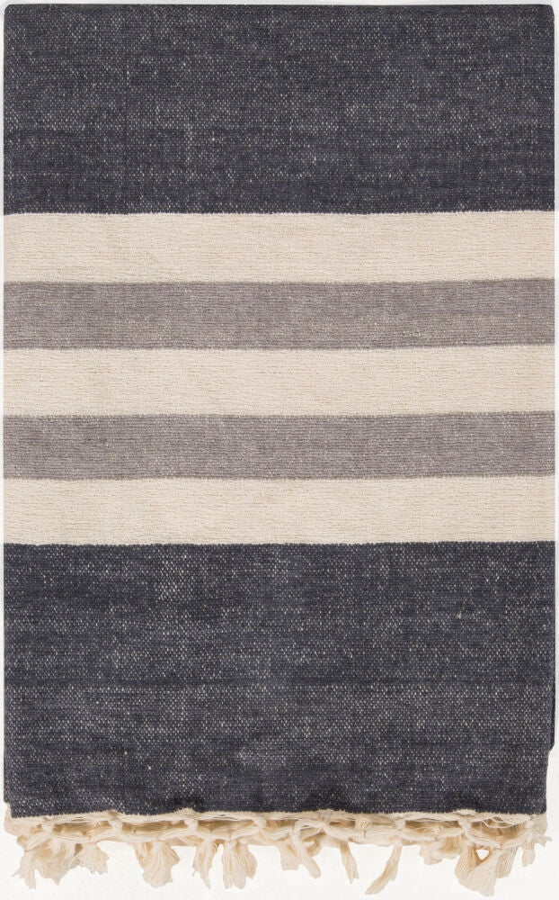Surya Troy TOY-7000 Charcoal Throw main image