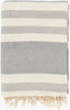 Surya Troy TOY-7004 Slate Throw main image