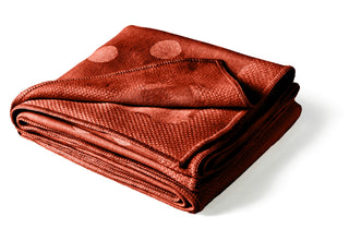 Auskin Alpaca Dots Rust Throw main image