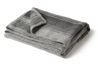 Auskin Alpaca Lines Grey Throw Main Image