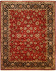 Kalaty Tabriz TR-553 Red/Black Area Rug