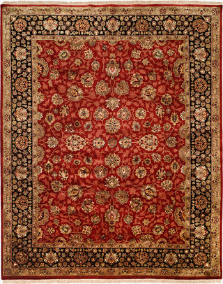 Kalaty Tabriz TR-553 Red/Black Area Rug