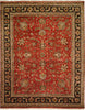 Kalaty Tabriz TR-557 Rust/Black Area Rug