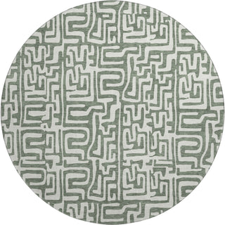 Dalyn The Reserve TR1 Basil Machine Washable Area Rug Round Main Image