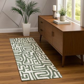 Dalyn The Reserve TR1 Basil Machine Washable Area Rug Runner Lifestyle Image Feature