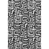 Dalyn The Reserve TR1 Black Machine Washable Area Rug main image