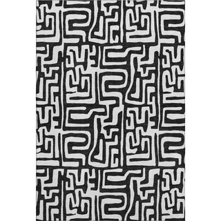 Dalyn The Reserve TR1 Black Machine Washable Area Rug main image