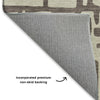 Dalyn The Reserve TR1 Chocolate Machine Washable Area Rug Backing Image