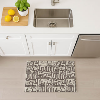 Dalyn The Reserve TR1 Chocolate Machine Washable Area Rug Scatter Lifestyle Image Feature