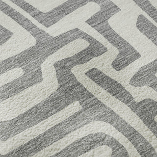 Dalyn The Reserve TR1 Gray Machine Washable Area Rug Swatch Image