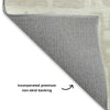 Dalyn The Reserve TR1 Ivory Machine Washable Area Rug Backing Image