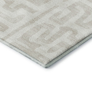 Dalyn The Reserve TR1 Ivory Machine Washable Area Rug Corner Image