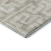 Dalyn The Reserve TR1 Taupe Machine Washable Area Rug Corner Image