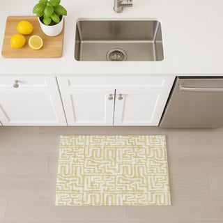 Dalyn The Reserve TR1 Wheat Machine Washable Area Rug Scatter Lifestyle Image Feature